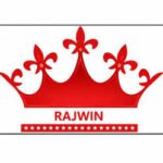 Rajwin App dashboard interface showing wallet balance, refer and earn option, and withdrawal section